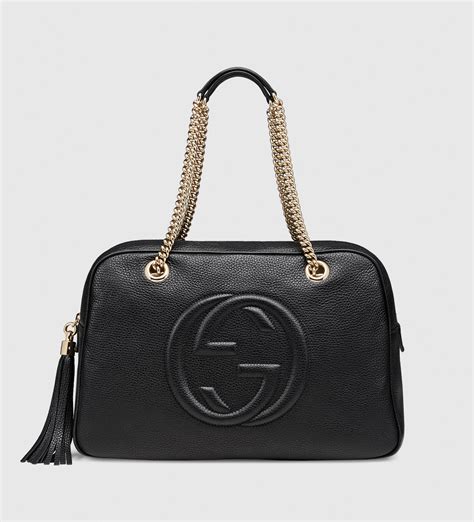 gucci jurk nikkie|Gucci leather shoulder bag.